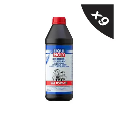 Liqui Moly 85w90 Gear Oil Mineral Transmission Fluid SAE GL4 ZFTE-ML 9x1L