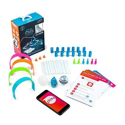 Sphero Mini Activity Kit: App-Controlled Robotic Ball and Piece STEM Learning Construction Set, 