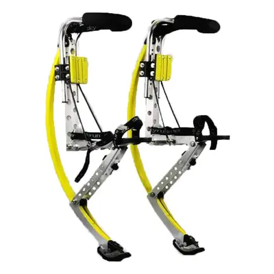 (90-110KG) Skyrunner Adult Jumping Stilts Bounce Shoes Yellow