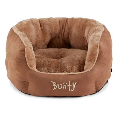 (Medium) Dog & Cat bed, Warming Fleece Fur Lined Washable