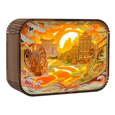 (Yunnan-Lijiang Old Town, Lithium battery-rechargeable touch model) Creative gifts home decorati