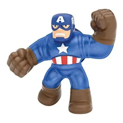 Heroes of Goo Jit Zu Superheroes-Captain America, Multicolor