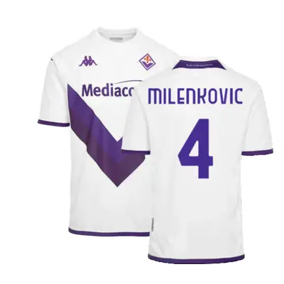 (XXL) Fiorentina Away Shirt (MILENKOVIC 4)