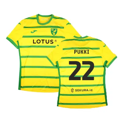 (L) Norwich City Home Shirt (Pukki 22)