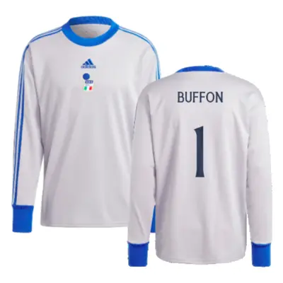 (M) Italy Goalkeeper Icon Jersey (Grey) (Buffon 1)