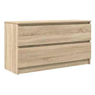 vidaXL TV Cabinet Sonoma Oak 100x35x54 cm Engineered Wood tv stand