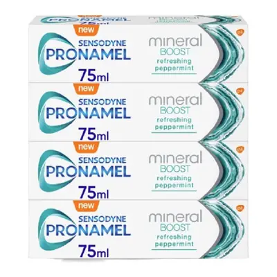 Sensodyne Pronamel Mineral Boost Toothpaste For Enamel Repair, 4x75