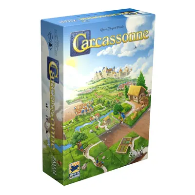 Carcassonne Board Game (BASE GAME) | Board Game for Adults and Family | Strategy Board Game | Me