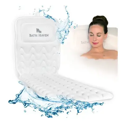 QuiltedAir BathBed Bathtub Pillow and Spa Cushion for Full Body Comfort (Original)