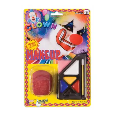 Circus Clown Make Up Costume Kit