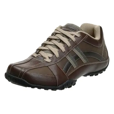 Skechers USA Men's Citywalk Malton Oxford Sneaker Brown M US