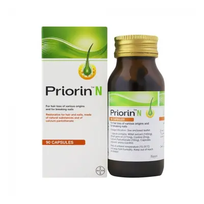 Priorin N Capsules for Hair Loss Capsules 90's