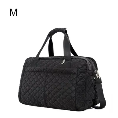 (black, M) Female Sports Gym Bags Lady&apos;s Fitness Yoga Large Capacity Handbags For Women Sho