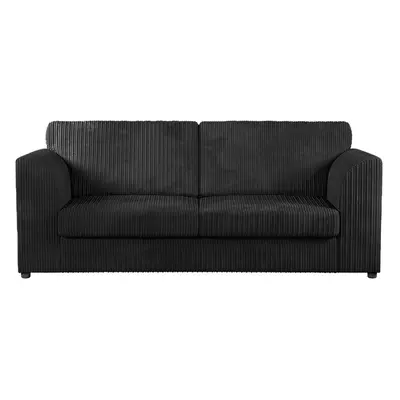 (Black, Seater) Luxor Fullback Cord Sofa Range