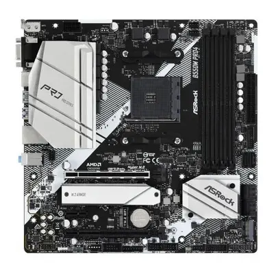 Asrock B550M PRO4 Amd B550 Am4 Micro Atx Ddr4 Vga Hdmi Dp Xfire Pcie4 M.2 B550M PRO4