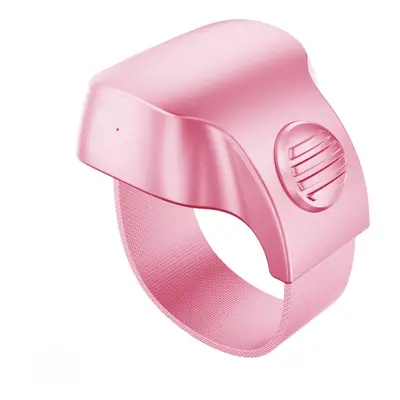 (Pink) Phone Camera Remote bluetooth Controller Smart Finger Ring Wearable Devices