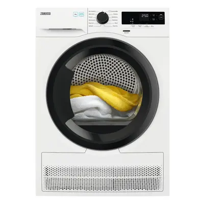 Zanussi ZDH87A2DG 8Kg Heat Pump Tumble Dryer - White