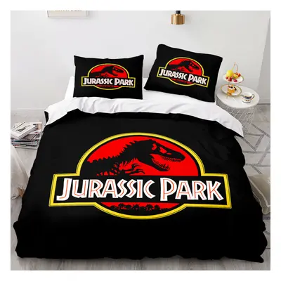 (Style 06, Single(135X200CM/2PCS)) Dinosaur Cartoon Bedding Single Double Duvet Cover