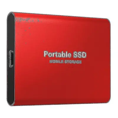 (Red, 20Tb) Portable 2tb/4tb/6tb/8tb/10tb/12tb/14tb/16tb/20tb External Drive Hdd For Pc Laptop A