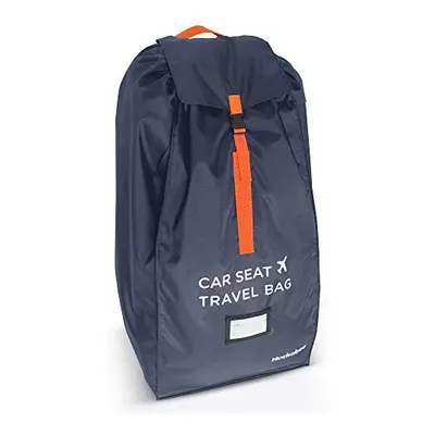 Huckaboo Car Seat Travel Bag - Strong Non Rip Nylon Car Seat Bag for Child Seats, Navy