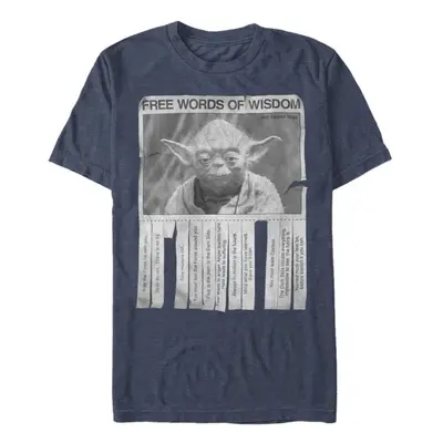 Star Wars unisex adult Star Wars - Words of Wisdom T-shirt T Shirt Pr