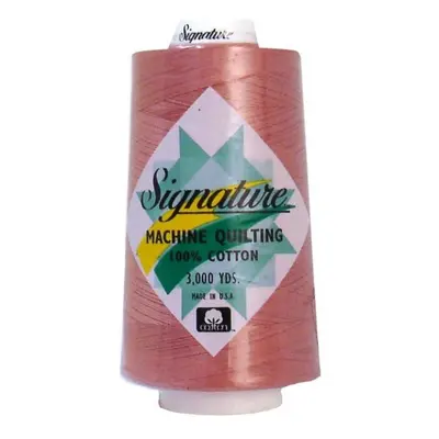 Signature Thread Signature Ctn 3000yd Victorn Rose 100% Cotton Quilt Thread VictornRose