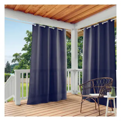 TOWN & COUNTRY BASICS Cabana Solid Heavyweight Indoor Outdoor Curtains Light Filtering Opacity w