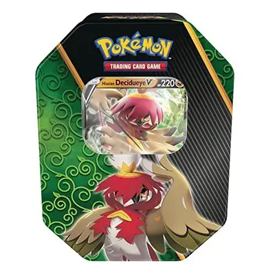 PokÃ©mon TCG: Divergent Powers Tin â Hisuian Decidueye V (1 Foil Card & Booster Packs)