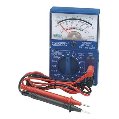 37317 Pocket Analogue Multimeter, 64mm x 100mm x 35mm,Blue