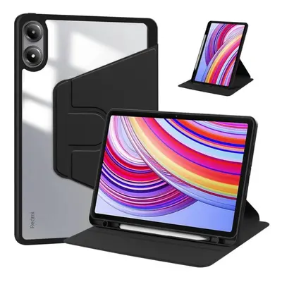 (black, Redmi Pad Pro 12.1) Rotating Magnetic Tablet Cover For Xiaomi 6 Redmi Pad Pro 12.1 Se 10