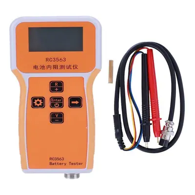 (C) Internal Resistance Detector With Lcd Display Screen Reusable For Car Batteries