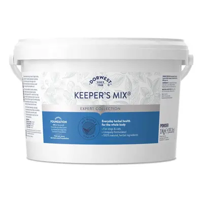 Dorwest Keeper?s Mix, 1kg, Herbal Health Supplement for Dogs and Cats, Natural Herbs, Vitamins, 