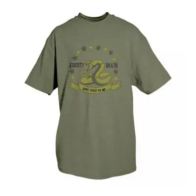 Don't Tread On Me T-Shirt Olive Drab - Medium