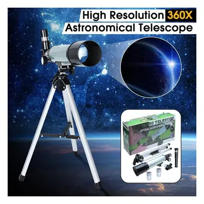 360x50mm Outdoor Astronomical Telescope Monocular Space Optical Glass W/ Aluminum By