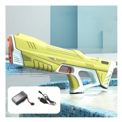 (Yellow) Summer Fully Automatic High Capacity Water Gun