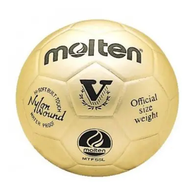 Molten MTF5SLGL Gold Presentation Ball Trophy Football Ornamental Purposes