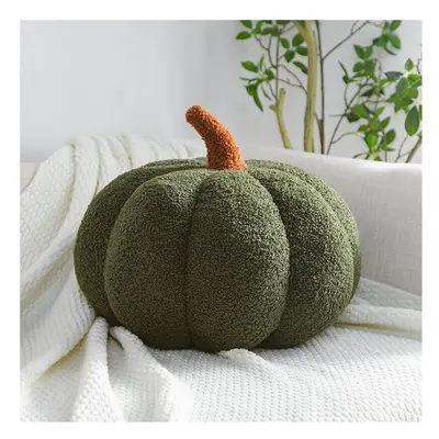 (Green, cm) Creative Pumpkin Pillow Sofa Cushion Decoration Plush Toys