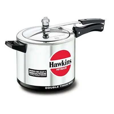 (6.5L) Hawkins Hevibase Litre Pressure Cooker, Induction Cooker, Big Cooker, Silver (IH80)