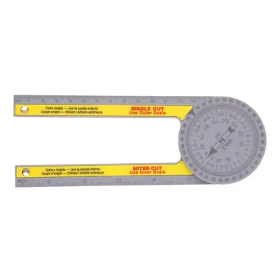 Miter Saw Protractor Angle Measuring Transfer Rule Gauge for Carpenters ABS Metric Ruler