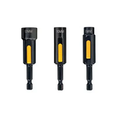 Dewalt Cleanable Hexagonal Magnetic Nut/Socket Driver 8/10/13mm