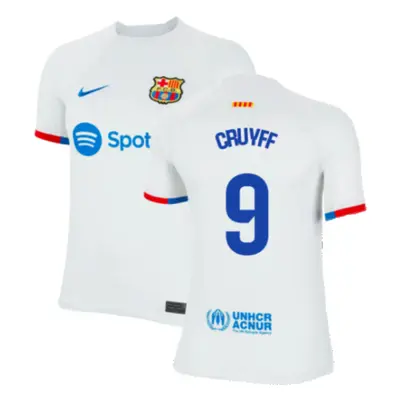 (XLB) Barcelona Away Shirt (Kids) (Cruyff 9)