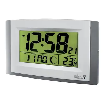 Anglo Continental Acctim Stratus Radio Control LCD wall Clock...