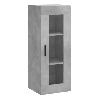 (concrete grey) vidaXL Wall Mounted Cabinet Bathroom Cabinet Storage Cabinet Cupboard White