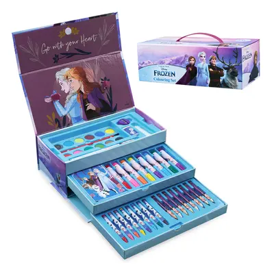 Art Set, Frozen Colouring Sets for Children with Over Art Supplies