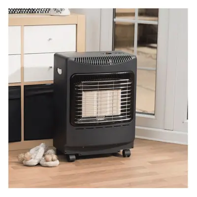 Lifestyle Black Mini Heatforce 4.2kw Radiant Portable Gas Heater