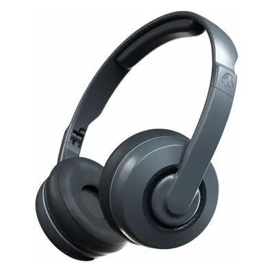 (Grey) Skullcandy Cassette Wireless Bluetooth On-Ear Collapsible Earphones Headphones