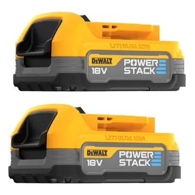 DeWalt DCBP034 18v Compact Powerstack Battery DCBP034-XJ - Twin Pack Batteries