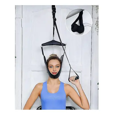 Cervical Neck Traction, Portable Neck Traction Device Neck Stretcher for Spinal Neck Pain Relief