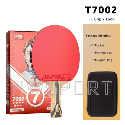 (7 star FL grip) Original Dhs Star Table Tennis Racket Offensive Star Star Professional Ping Pon