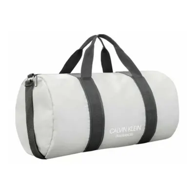 Calvin Klein Light Grey Barrel Gym/Weekender Bag